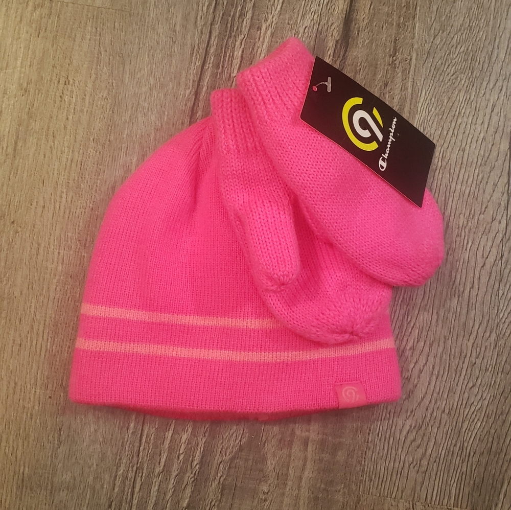 C9 by Champion Kids Hat and Mittens Set